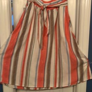 Time and try size 12-14. Bought never worn. Washed and Ironed.